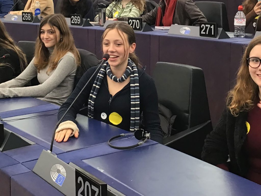 Students in the European Parliament
