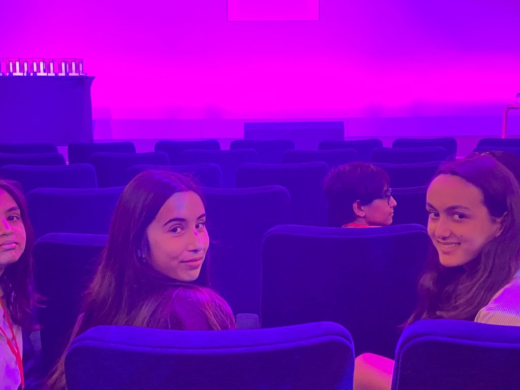 students in a cinema room