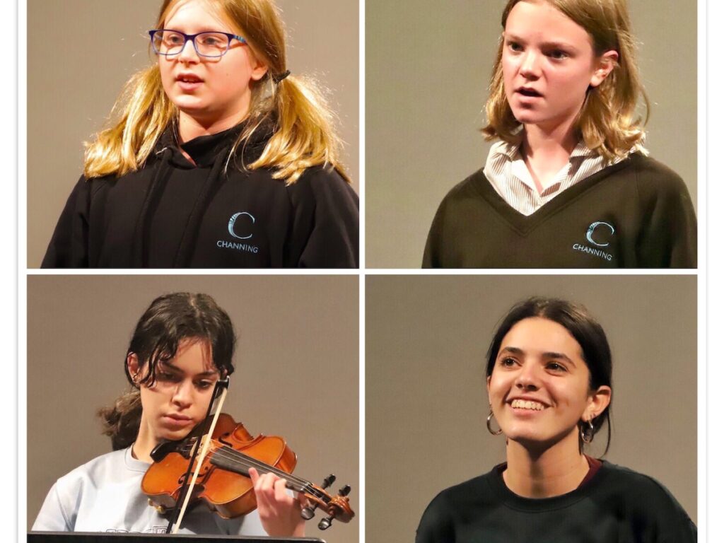 Collage of students