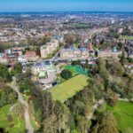 birds eye view of Channing school