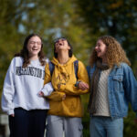 students laughing