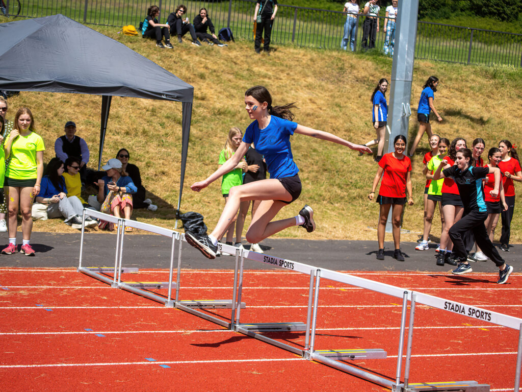 girl on sports day