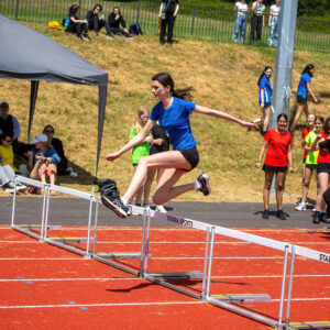 girl on sports day
