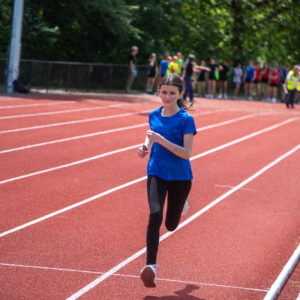 girl running